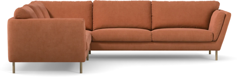 Madison Lux - Hörnsoffa 2+3-sits, hörn 1 - Orange