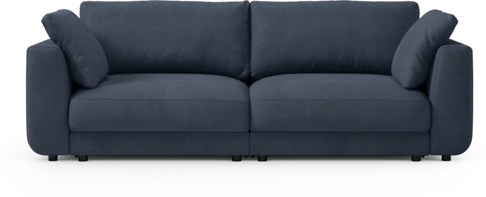 Amie - Bäddsoffa 3-sits - Blå