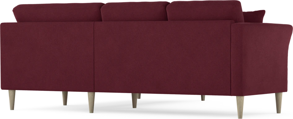Eden - Hörnsoffa, 2+2-sits - Röd