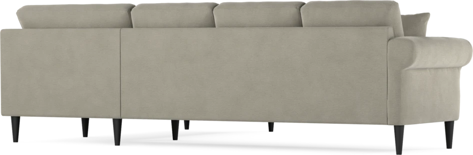 Eden - Hörnsoffa, 3+2-sits - Brun