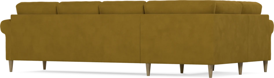 Eden - Hörnsoffa, 1+3-sits - Gul