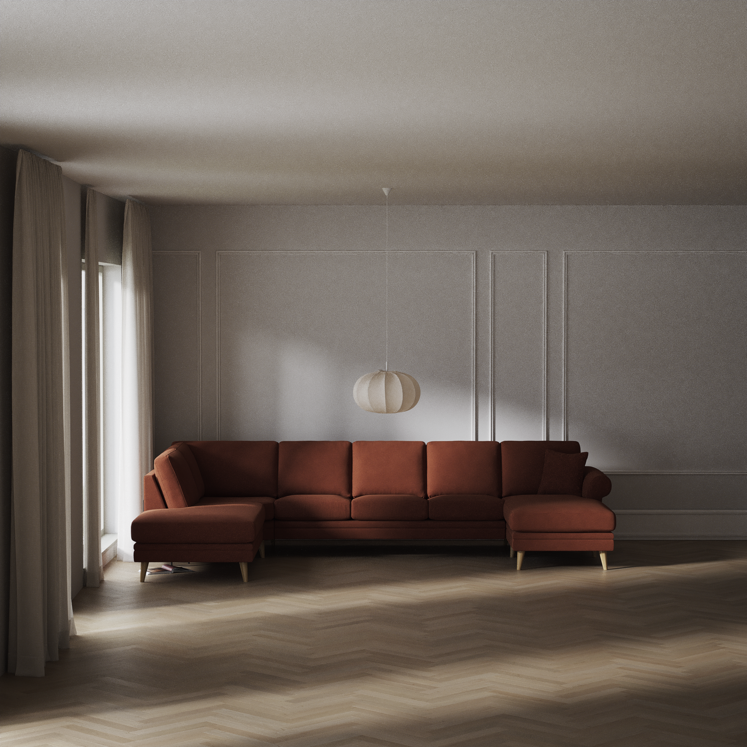 Eden - 3-sits soffa med divan vänster och schäslong höger - inspiration
