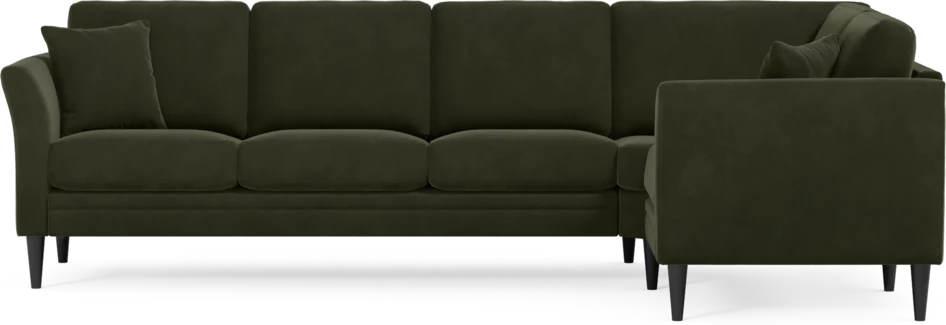 Eden - Hörnsoffa, 3+1-sits - Grön