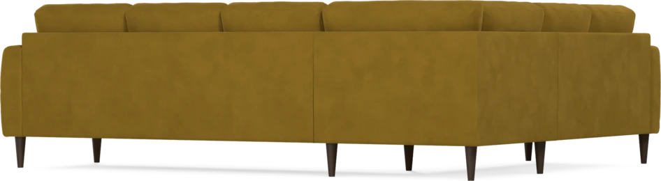 Eden - Hörnsoffa, 2+3-sits - Gul