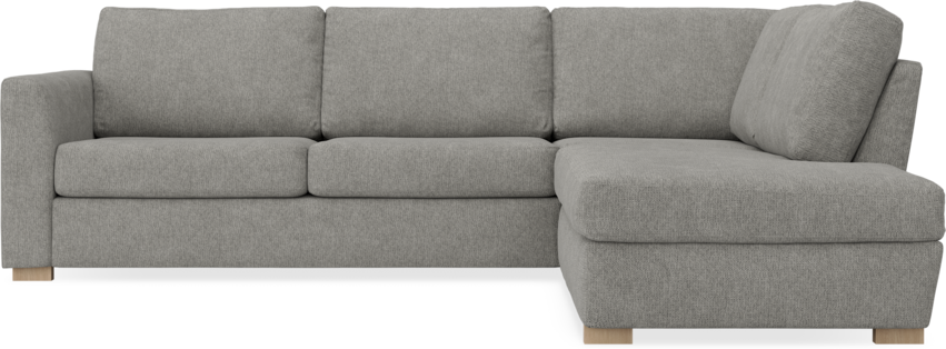 Friday - 2,5-sits soffa med divan höger - Grå