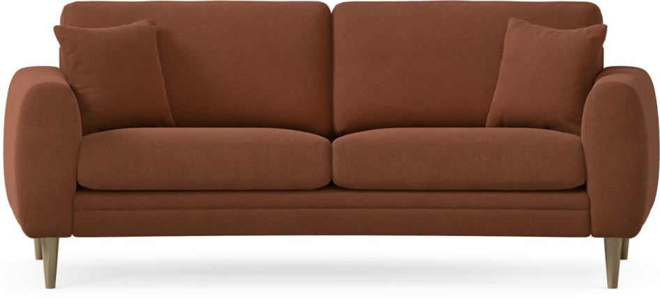 Eden - 2,5-sits soffa svängd - Orange