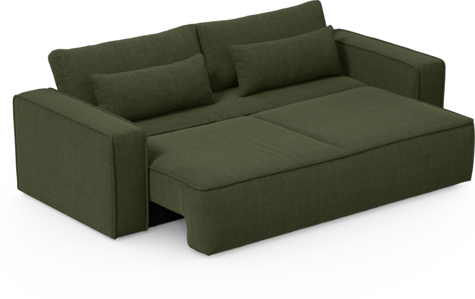 Ide - Bäddsoffa 3-sits - Grön