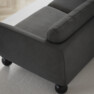 Madison Lux - 2-sits soffa med schäslong vänster och divan höger - Grå