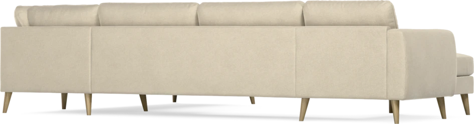 Bridge - Hörnsoffa, 3+2-sits med schäslong vänster - Beige