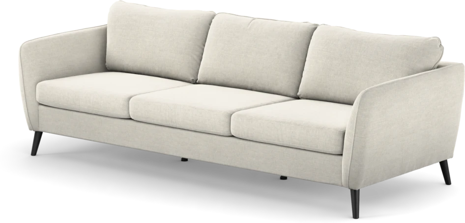 County - 3-sits soffa - Vit