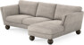 Madison Lux - 2-sits soffa med schäslong höger - Beige