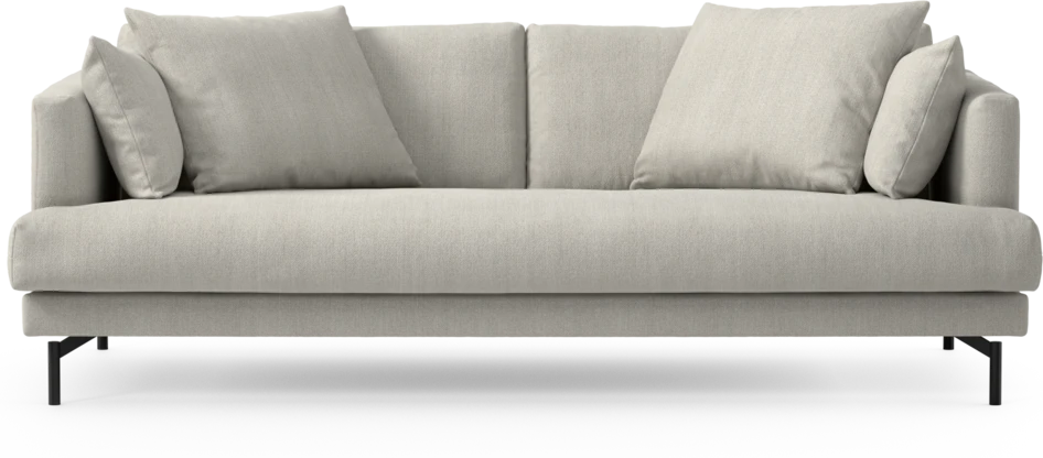 Harper - 3-sits soffa, hel dyna - Beige