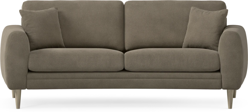 Eden - 2,5-sits soffa svängd - Beige
