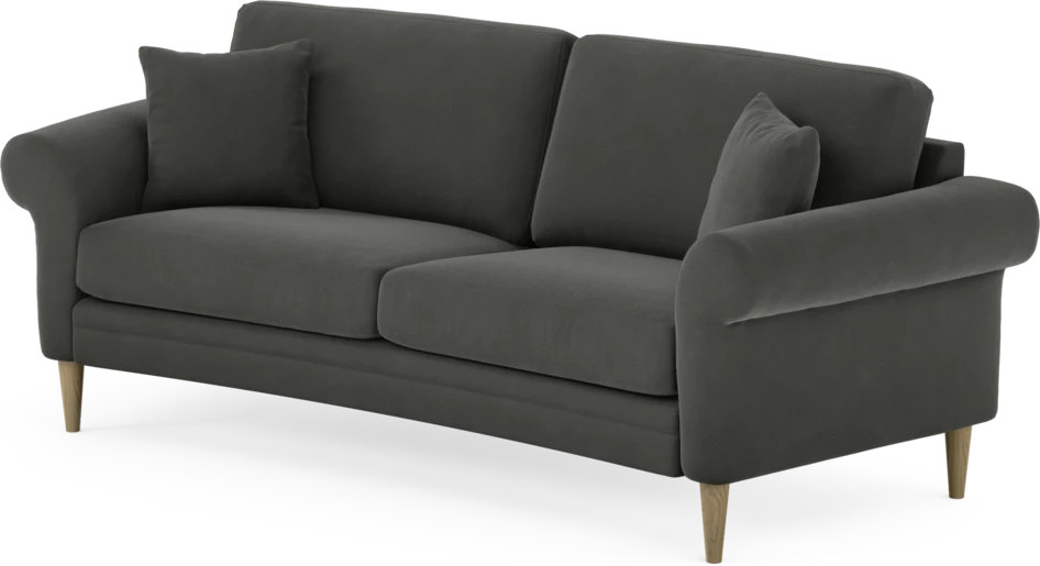 Eden - 2,5-sits soffa svängd - Grå