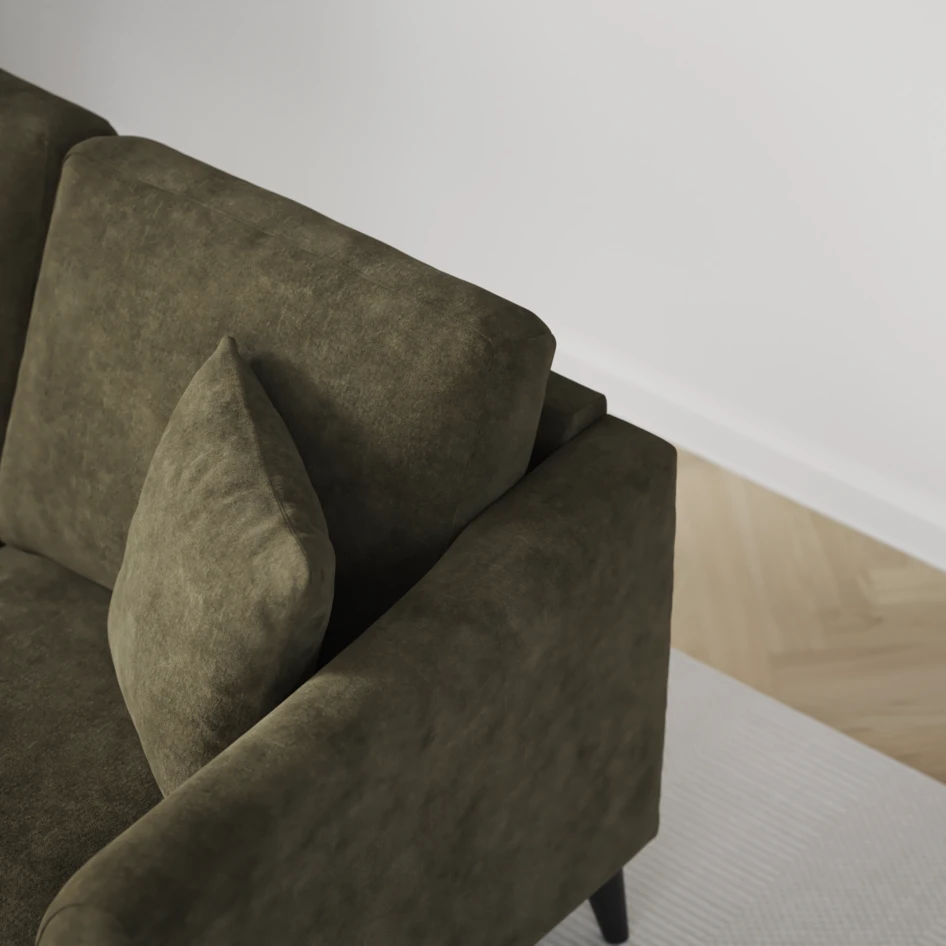 Eden - 2,5-sits soffa - Grön