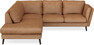 Madison - 2-sits soffa med divan vänster - Orange