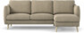 Madison - 2-sits soffa med schäslong höger - Beige