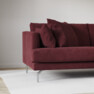 Harper - 4-sits med schäslong höger  - Rosa