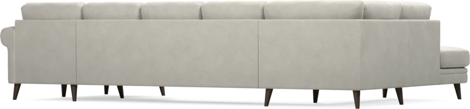 Eden - 3-sits soffa med divan vänster och schäslong höger - Grå