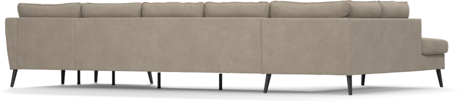 County - 4-sits soffa med divan vänster och schäslong höger - Beige