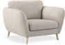 Madison Lux - Fåtölj, 70 cm - Vit
