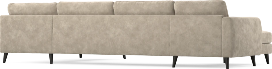 Bridge - 3-sits soffa med schäslong vänster och divan höger - Beige