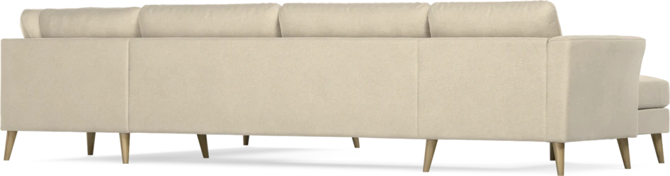 Bridge - Hörnsoffa, 3+2-sits med schäslong vänster - Beige