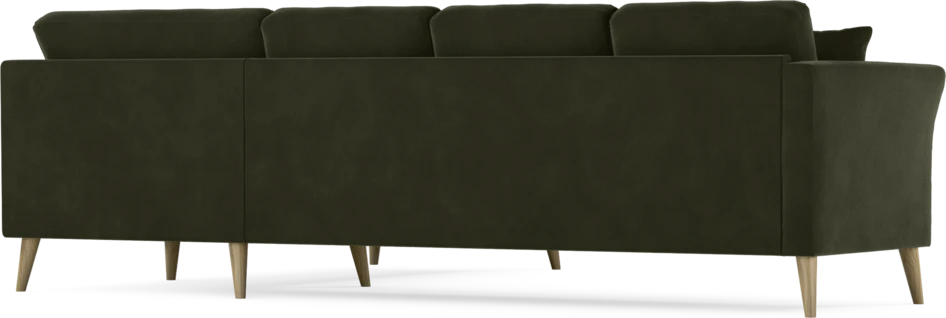 Eden - Hörnsoffa, 3+2-sits - Grön