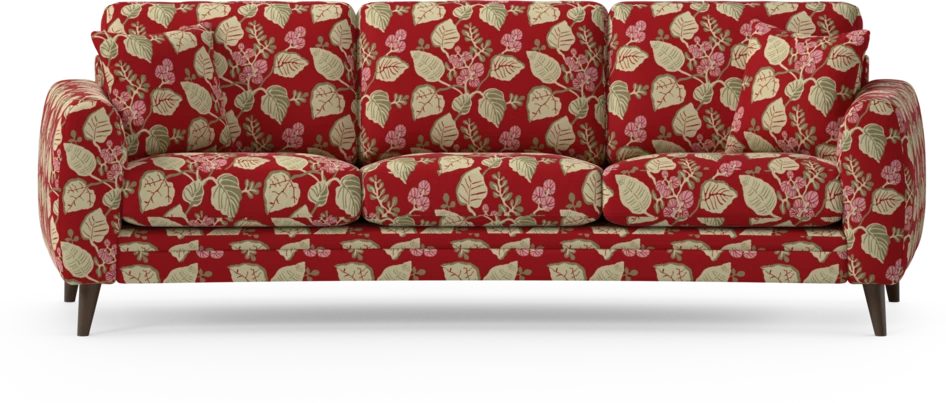 Eden - 3-sits soffa svängd - Flerfärgad