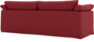 Cherrie Klädsel -  3-sits soffa - Röd
