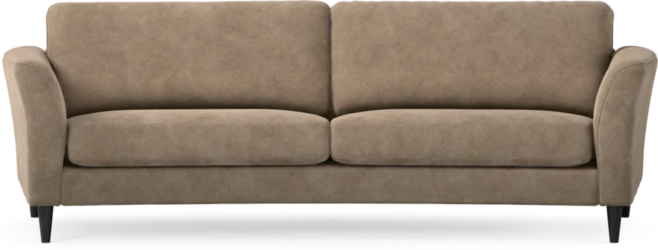 Bridge - 3-sits soffa svängd - Beige