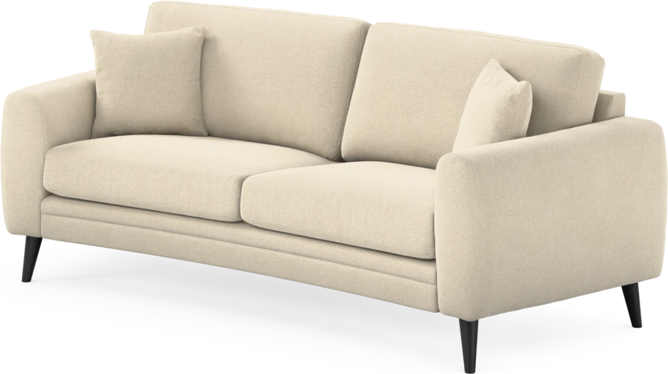 Eden - 2,5-sits soffa svängd - Beige