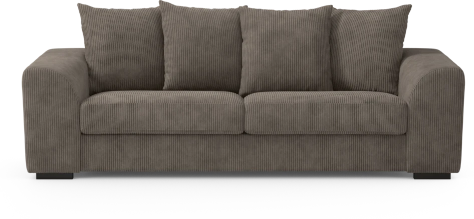 Town - 3-sits soffa - Brun
