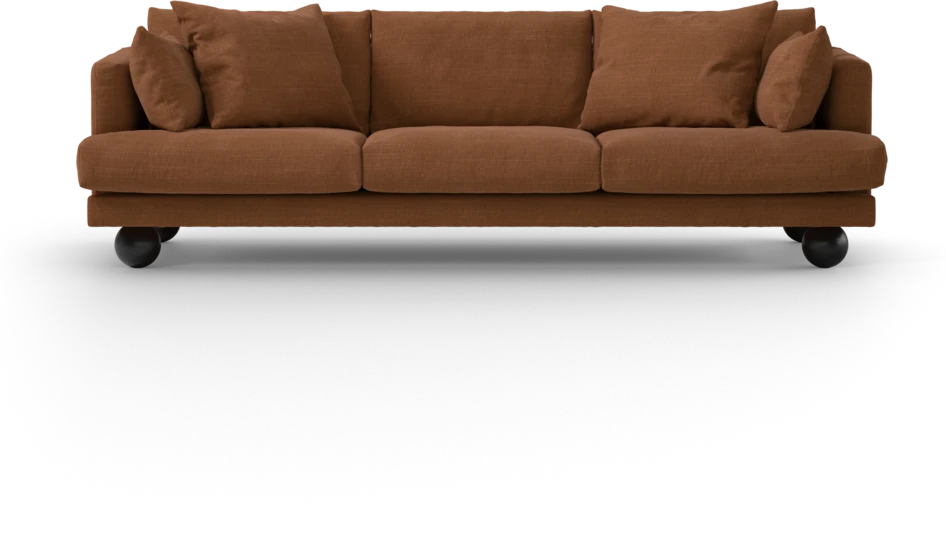 Harper - 4-sits soffa - Orange