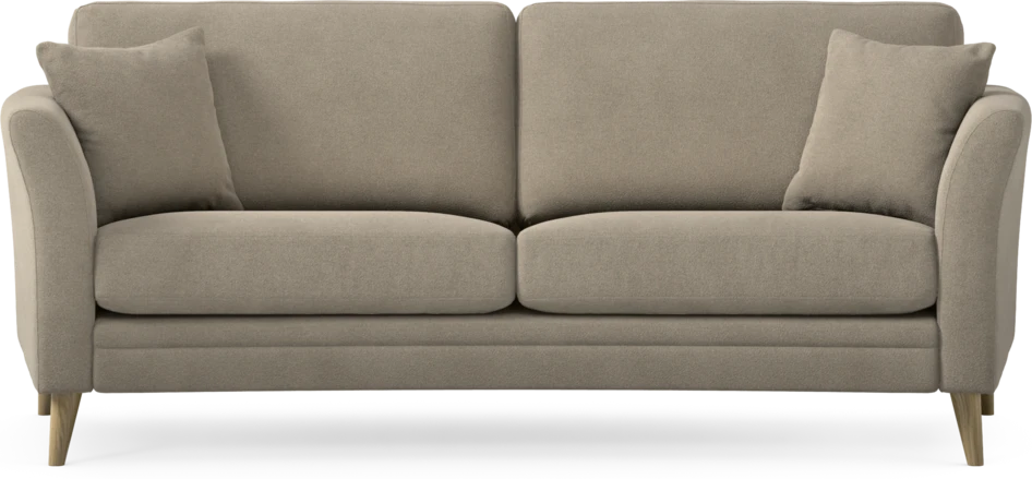 Eden - 2,5-sits soffa svängd - Beige