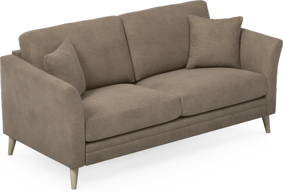 Eden - 2,5-sits soffa - Brun