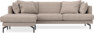 Harper - 3-sits soffa XL med schäslong vänster - Beige