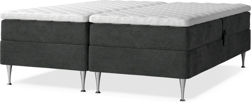 Delux Sense - Ställbar säng, dubbelsäng med bäddmadrass