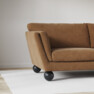 Madison - 2-sits soffa med schäslong höger - Brun