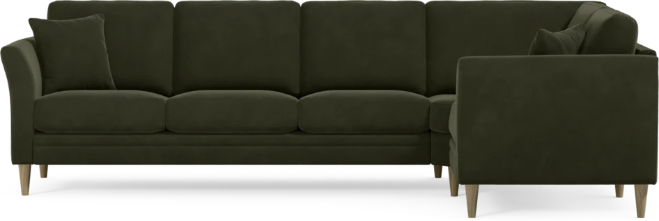 Eden - Hörnsoffa, 3+1-sits - Grön