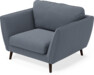 Madison Lux - Fåtölj, 70 cm - Blå