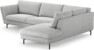 Madison Lux - 3-sits soffa med divan höger - Grå