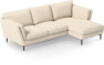 Madison - 2-sits soffa med schäslong höger - Beige