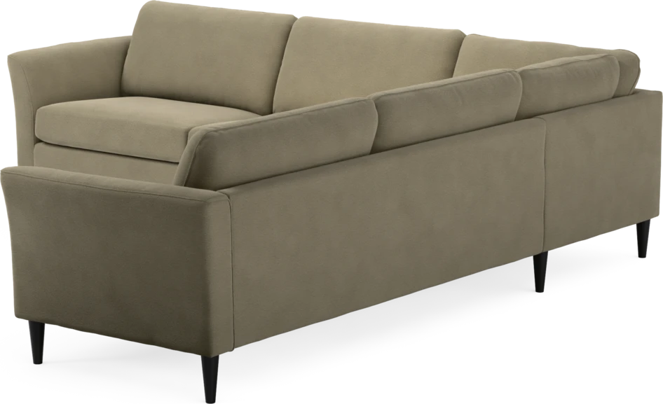 Bridge - Hörnsoffa, 3+3-sits - Beige