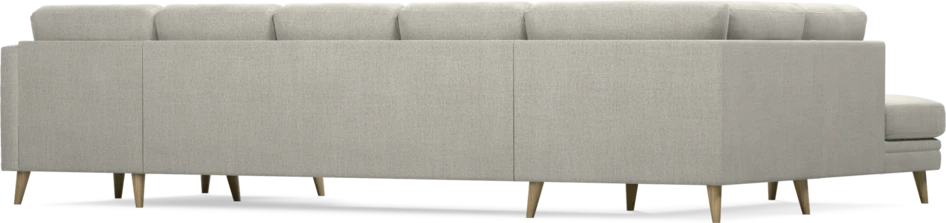 Eden - 3-sits soffa med divan vänster och schäslong höger - Grå