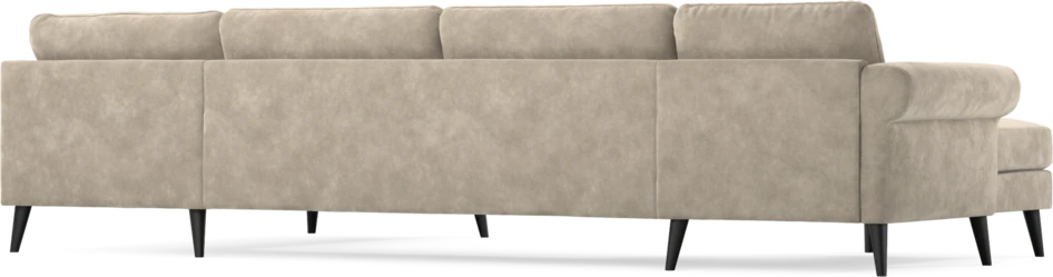 Bridge - 3-sits soffa med schäslong vänster och divan höger - Beige
