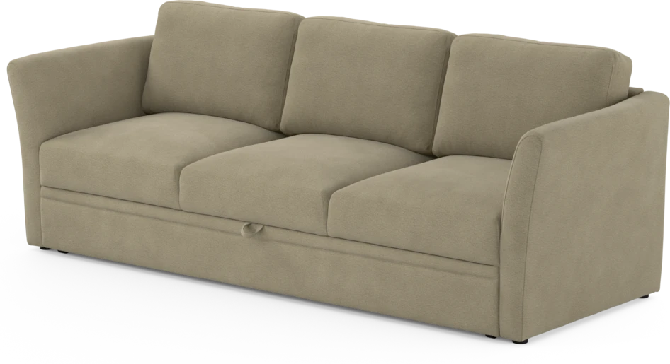 Öland - Bäddsoffa 3-sits, längsbäddad - Beige