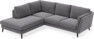 Madison - 2-sits soffa med divan vänster - Grå