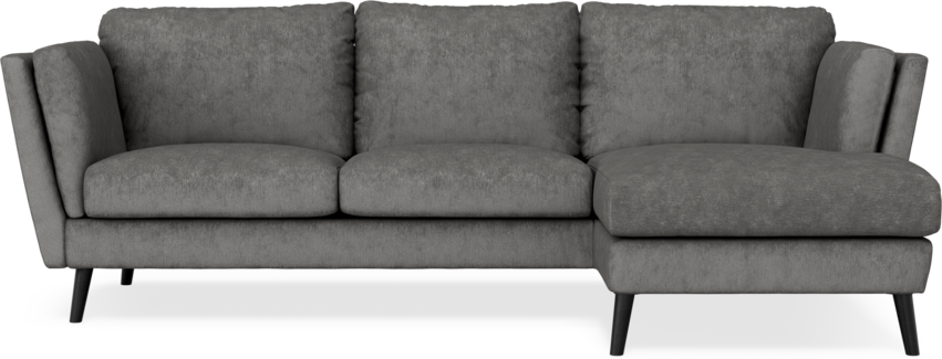 Madison - 2-sits soffa med schäslong höger - Grå