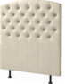 Cape välvd - Sänggavel , 90-210 cm - Beige